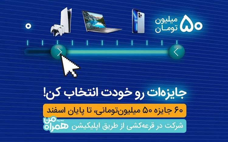 برای شرکت در قرعه‌کشی بزرگ همراه اول همچنان فرصت باقیست