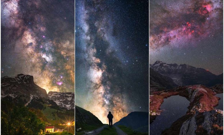 جادوگر آسمان شب؛ تصاویر زیبای کهکشان راه شیری