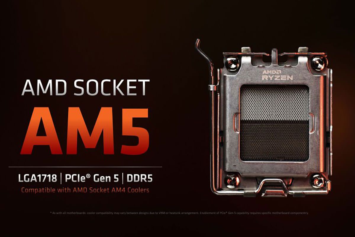 سوکت AM5 پردازندههای Ryzen 7000 تنها از حافظههای DDR5 پشتیبانی خواهد کرد