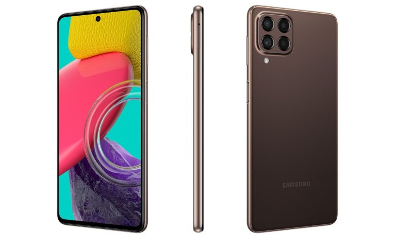 گلکسی M53 با دوربین ۱۰۸ مگاپیکسلی، پردازنده مدیاتک و نمایشگر سوپر AMOLED رونمایی شد
