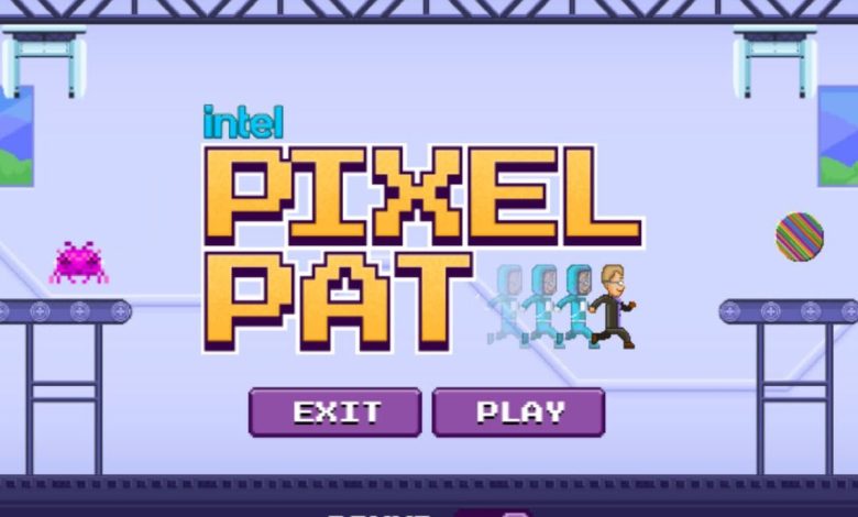 Pixel Pat، بازی آنلاین هشتبیتی اینتل با شخصیت مدیرعامل این شرکت، منتشر شد