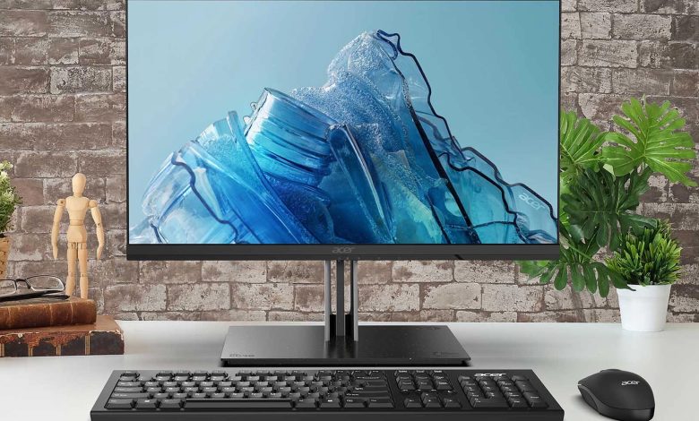 آل این وان Acer Veriton Vero رونمایی شد؛ سختافزار مدرن در بدنه سازگار با محیطزیست