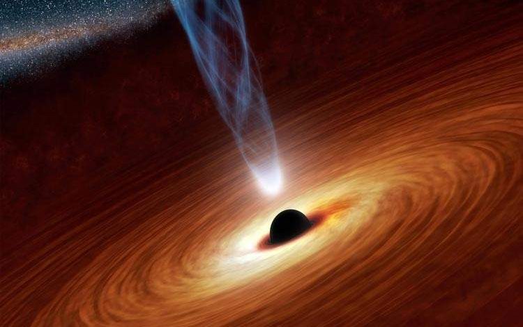کشف سیاهچاله‌ای که میدان مغناطیسی خود را معکوس کرده است