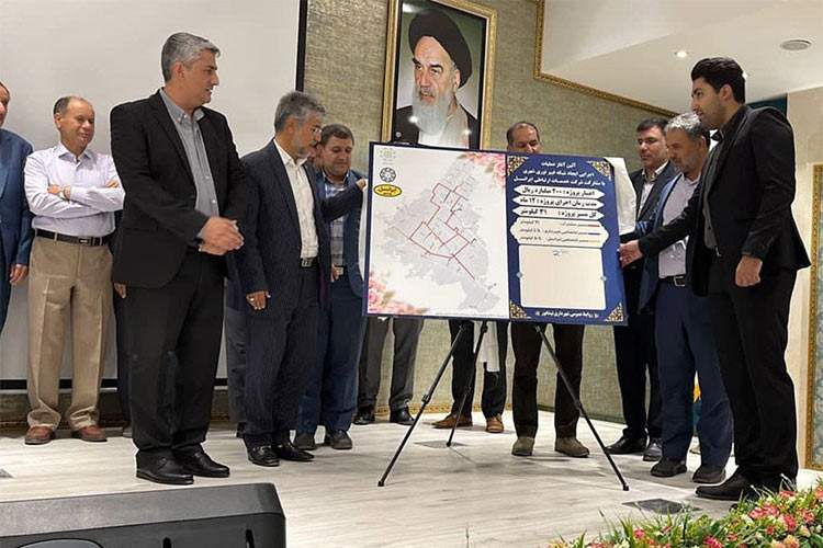 آغاز عملیات اجرایی پروژۀ فیبر نوری ایرانسل در نیشابور