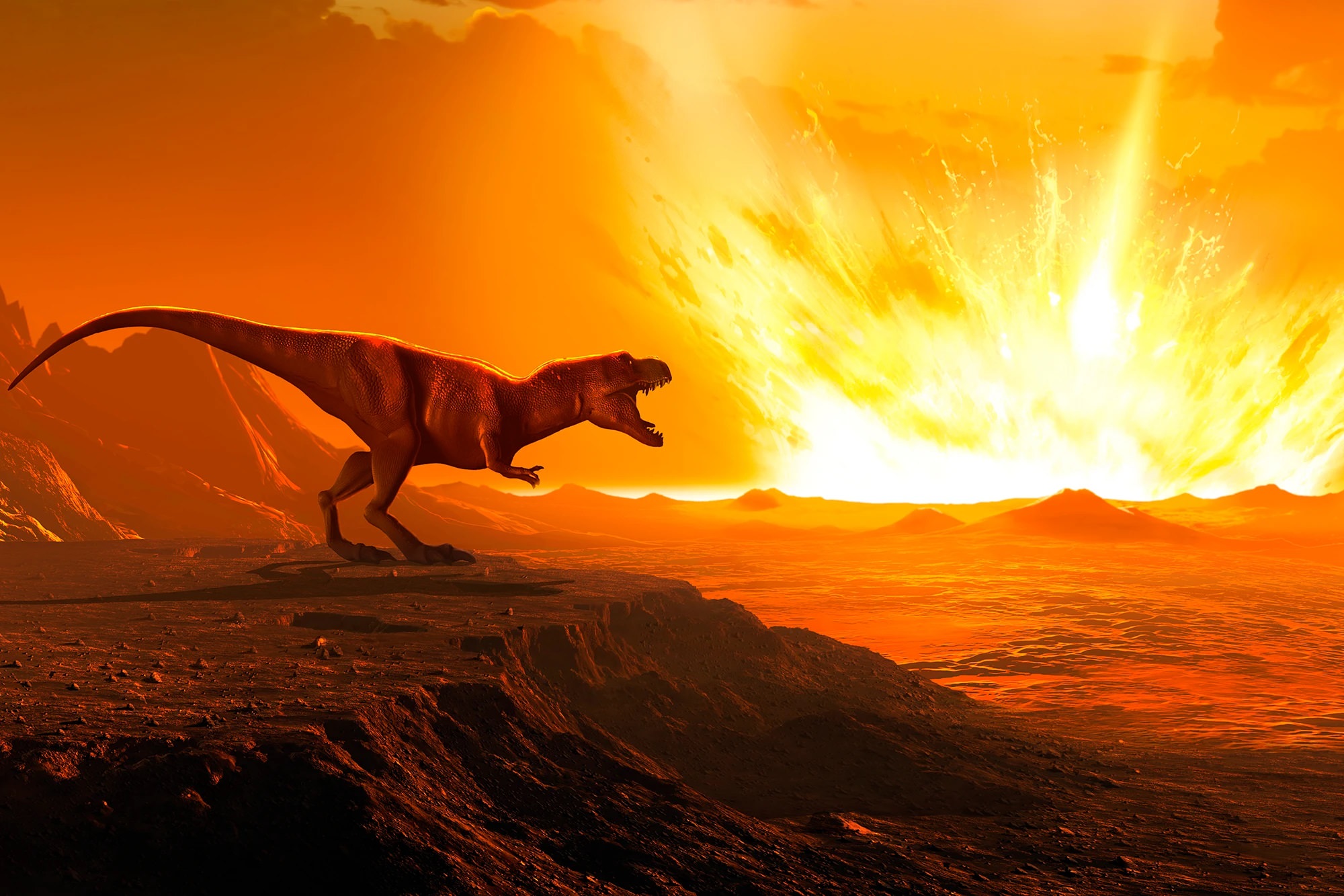 آیا سیارک دومی پایان‌بخش حیات دایناسورها روی زمین بود؟