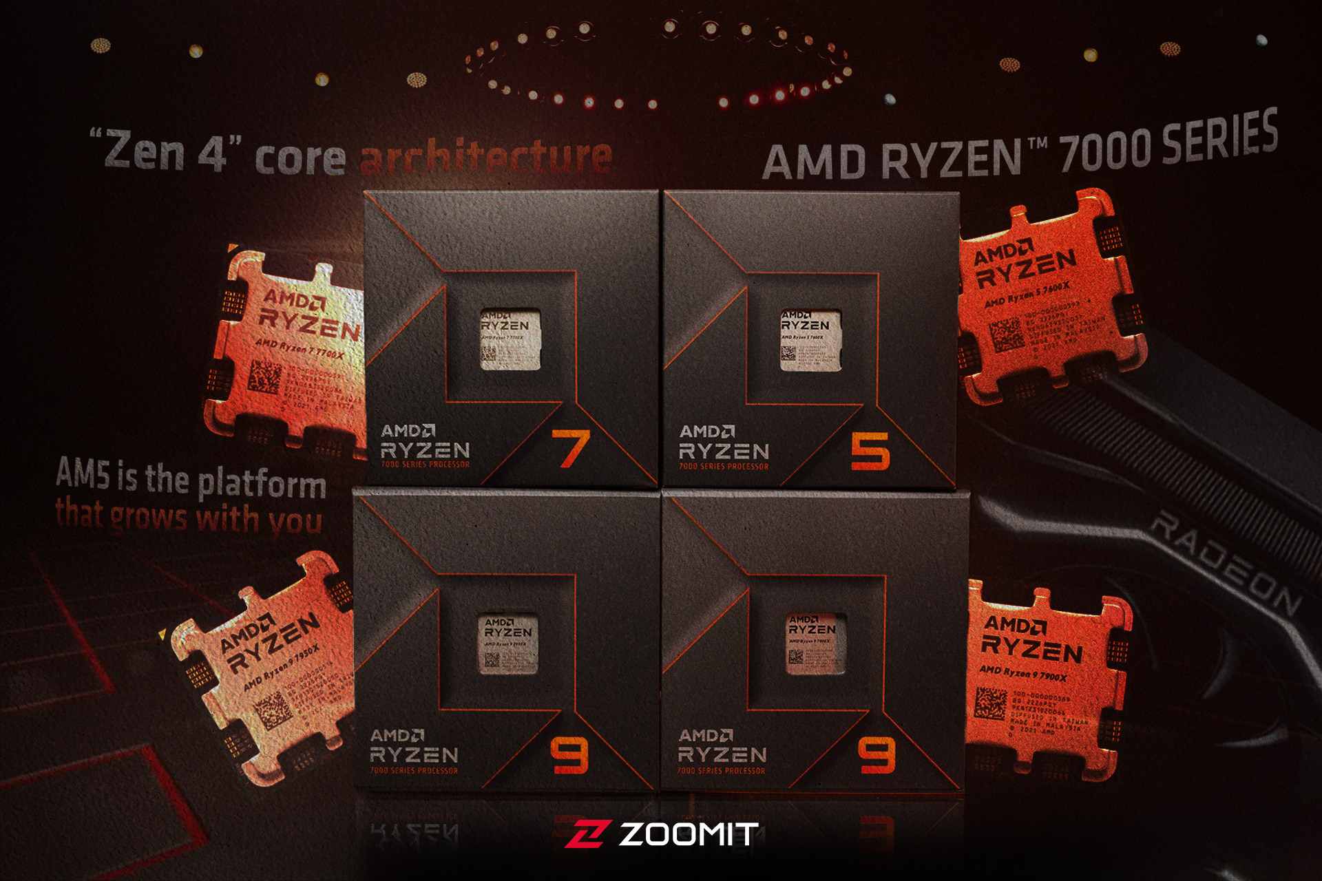 در رویداد معرفی پردازنده‌های Ryzen 7000 چه گذشت؛‌ سریع‌ترین CPU دنیا در دستان AMD