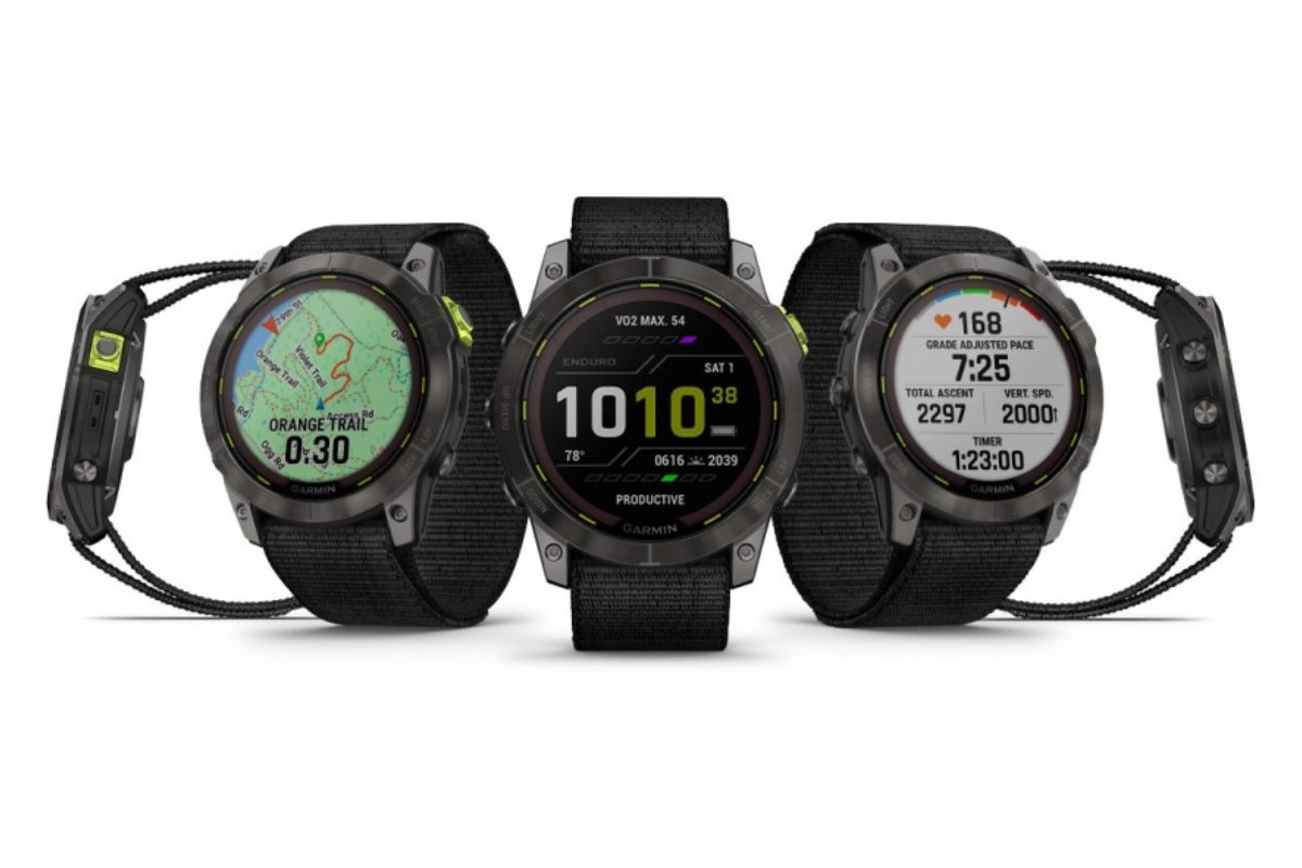 ساعت هوشمند گارمین Enduro 2 با پنل شارژ خورشیدی و پشتیبانی از حالت‌های ورزشی معرفی شد
