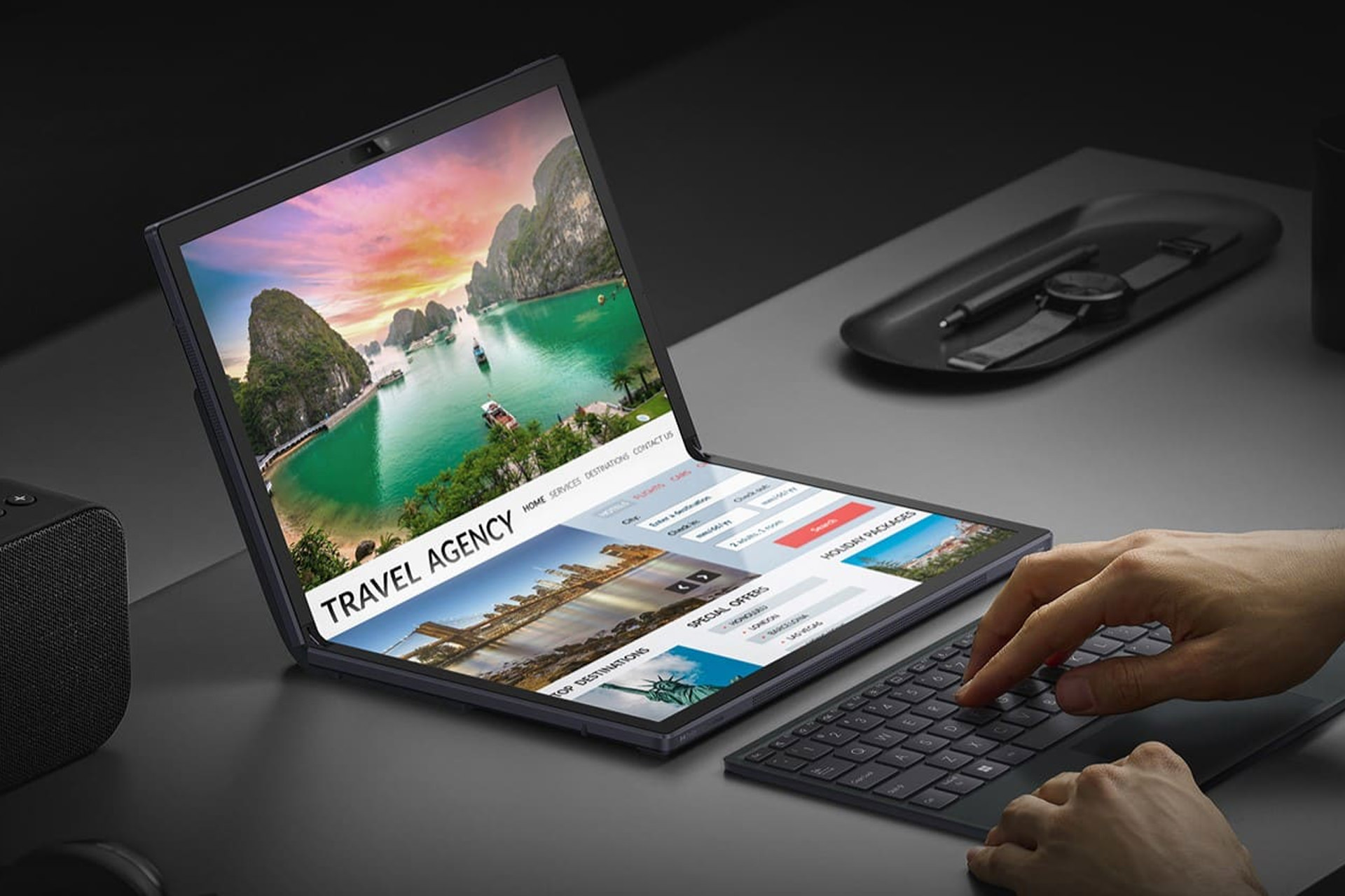 قیمت و تاریخ عرضه لپ تاپ تاشدنی Asus Zenbook 17 Fold اعلام شد