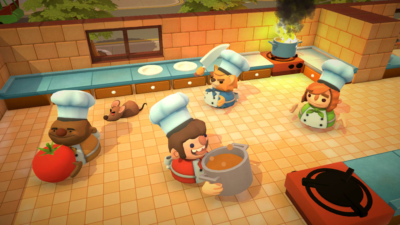 آشپزی کردن در بازی Overcooked