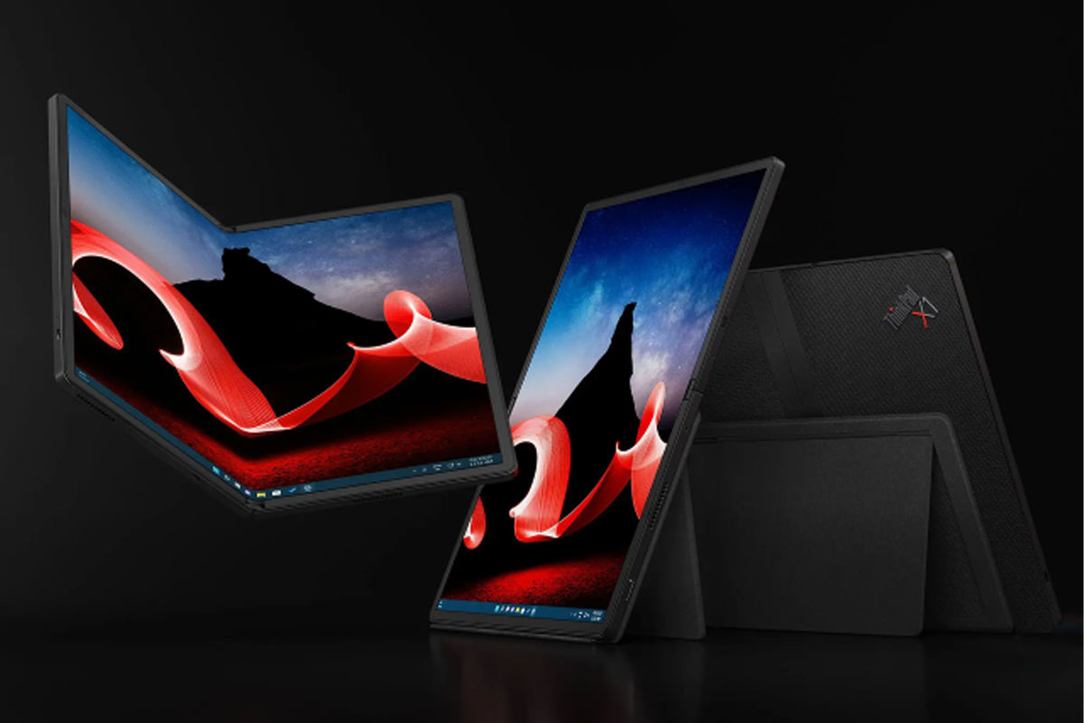 دومین لپ تاپ تاشدنی لنوو با نمایشگر ۱۶ اینچ و پردازنده نسل دوازدهمی اینتل رونمایی شد