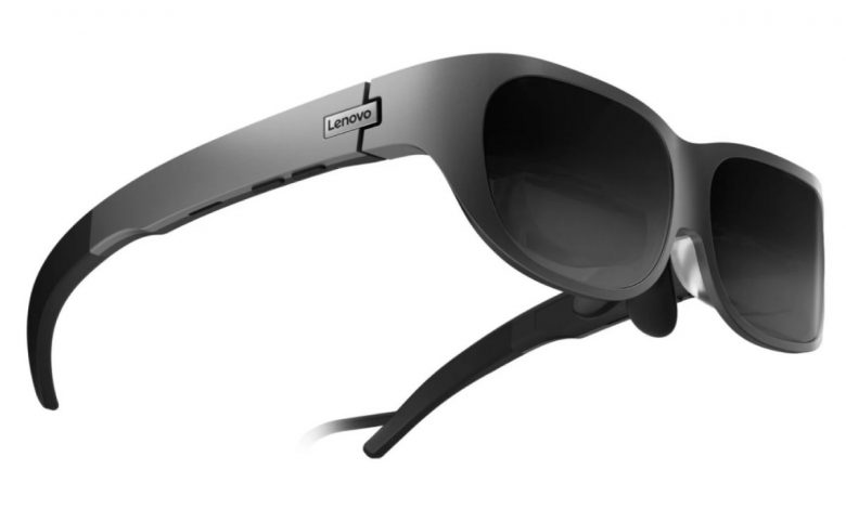 عینک Glasses T1 لنوو به‌عنوان نمایشگر ثانویه با قابلیت اتصال به رایانه و گوشی معرفی شد