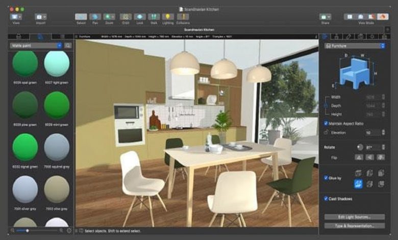 نرم افزار طراحی کابینت برای دسکتاپ و موبایل با کابینت بازار