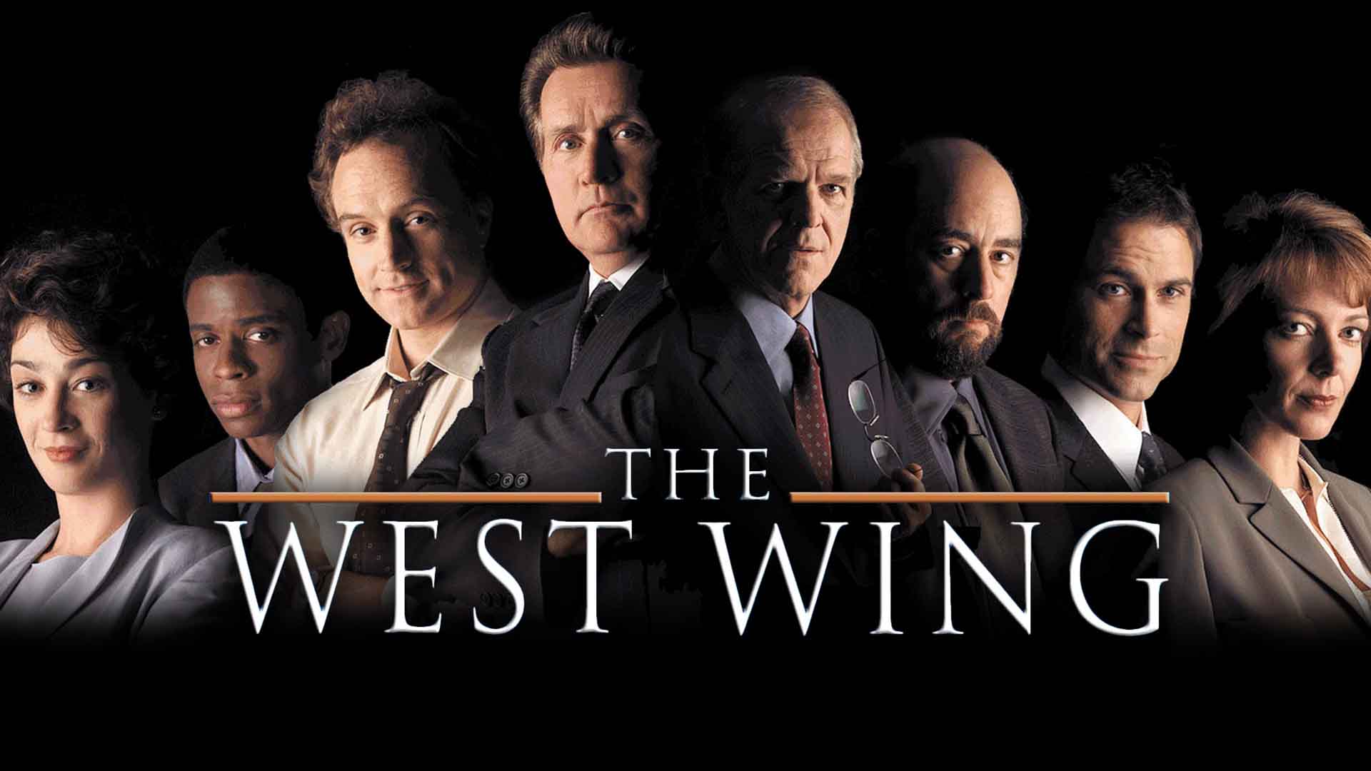 بازیگران اصلی سریال The West Wing در پوستر اصلی
