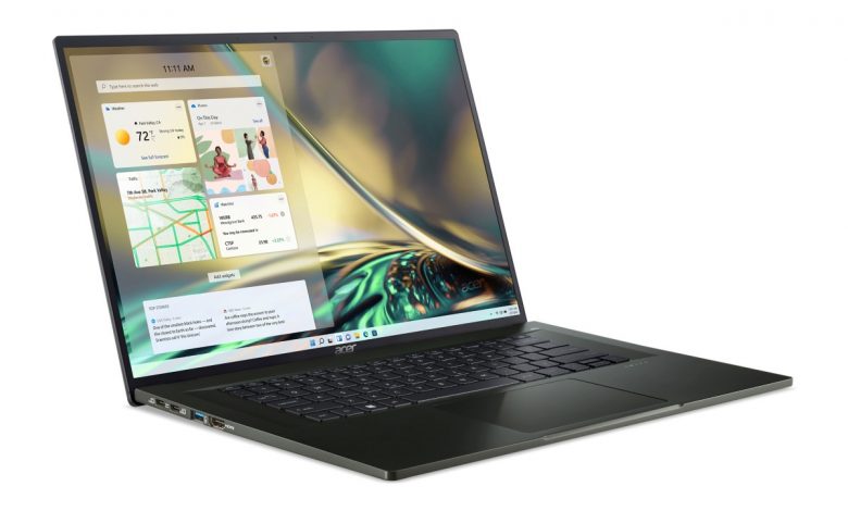 سوییفت اج رونمایی شد؛ سبک‌ترین لپ تاپ ۱۶ اینچ OLED دنیا با تراشه AMD Ryzen 6000
