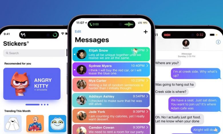 iMessage در iOS 17 احتمالاً بازطراحی خواهد شد
