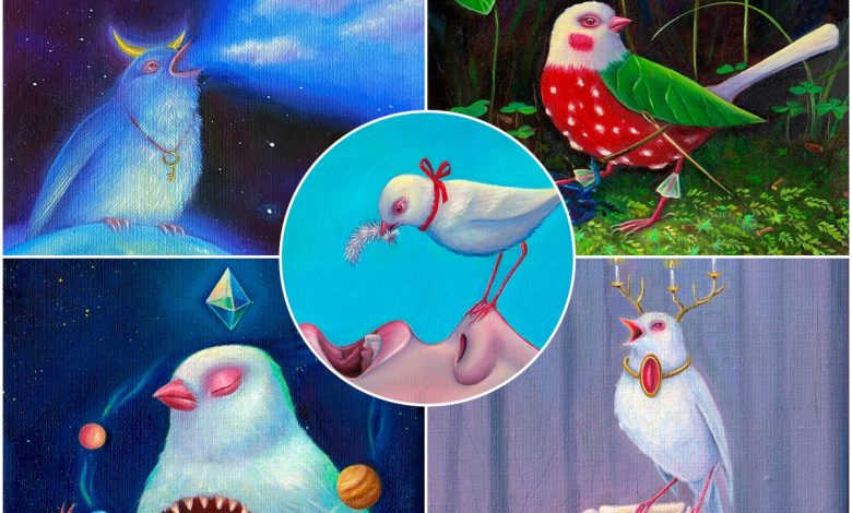 تولد یک دنیای پساآخرالزمانی در نقاشی‌هایی که باعث ایجاد احساسات متناقض می‌شوند