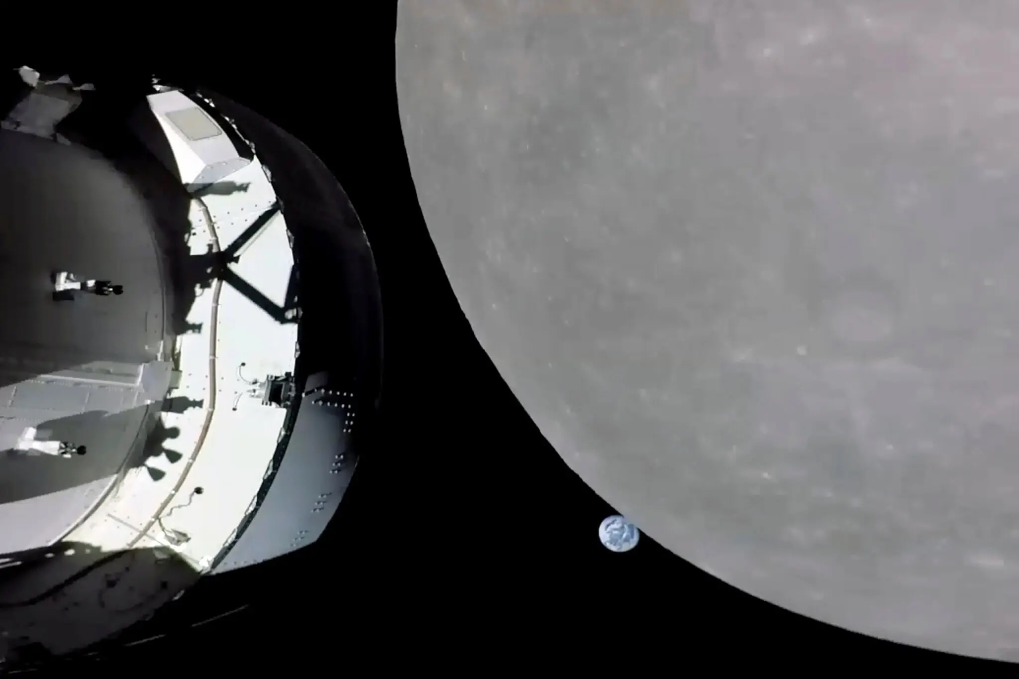فضاپیمای اوراین ناسا به نزدیک‌ترین فاصله‌اش از ماه رسید