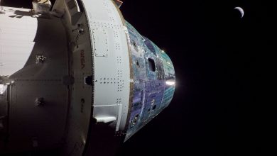فضاپیمای اوراین در مسیر بازگشت به زمین و فرود آبی قرار دارد