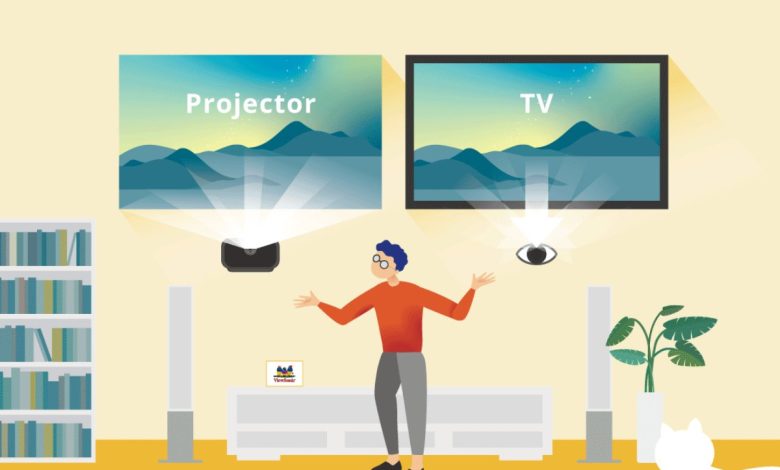 پروژکتور دربرابر تلویزیون؛ مزایا و معایب صفحات نمایش غولپیکر