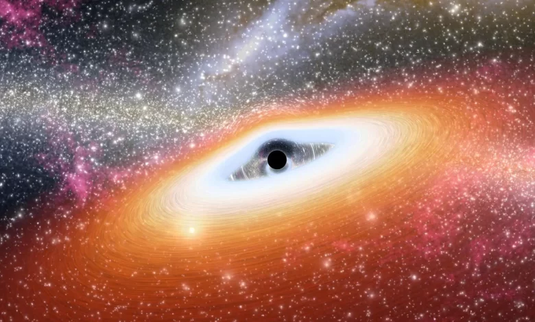 آیا سیاه‌چاله‌ها واقعاً مانند جاروبرقی تمام مواد را می‌بلعند؟