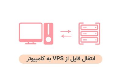 انتقال فایل از vps به کامپیوتر