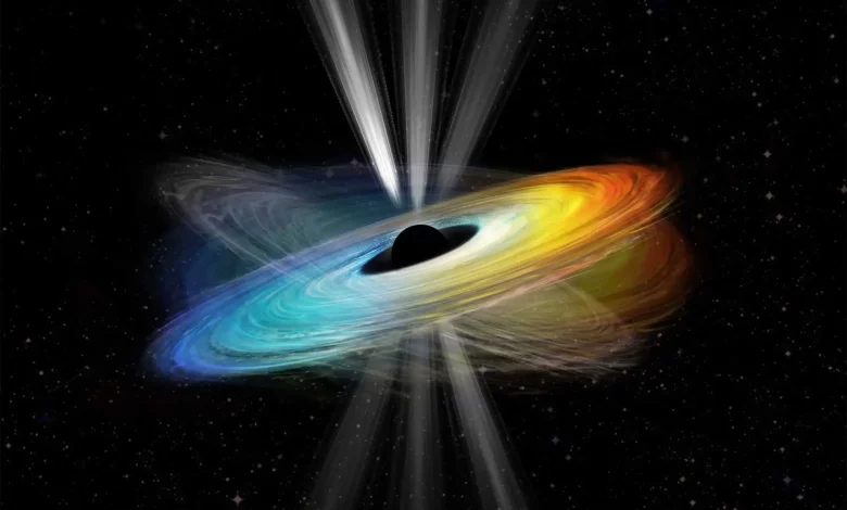 سیاه‌چاله‌ای که اولین تصویر آن تاریخ‌ساز شد، به دور خود می‌چرخد