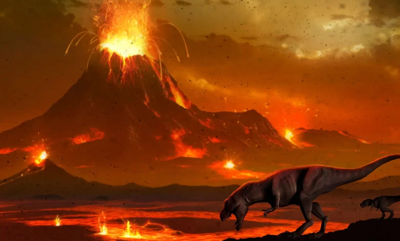 یافته غیرمنتظره: فوران‌های آتشفشانی عامل انقراض دایناسورها بود