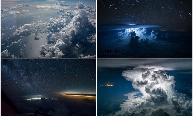 بر فراز ابرها؛ تصاویری از دل آسمان که هوش از سرتان می‌پراند