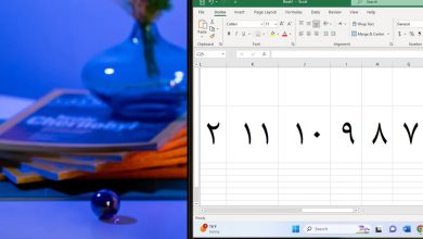 چطور در اکسل اعداد را فارسی کنیم؟