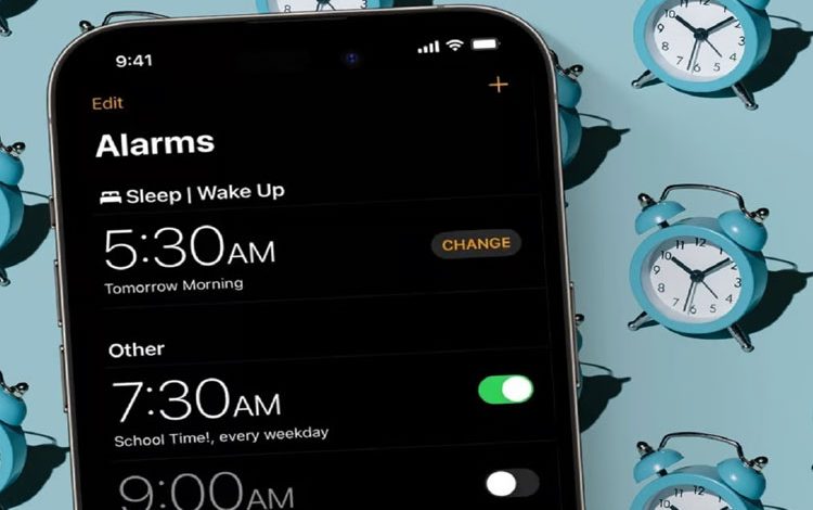 آلارم  آیفون ممکن است شما را از خواب بیدار نکند
