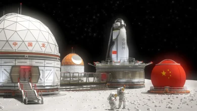 چین در ویدیو تبلیغاتی برای ایستگاه قمری خود از شاتل فضایی آمریکا استفاده کرده است