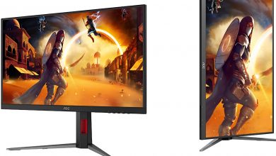 مانیتور گیمینگ AOC با پنل ۳۶۰ هرتز QD-OLED، روشنایی ۱۰۰۰ نیت و طراحی جذاب معرفی شد