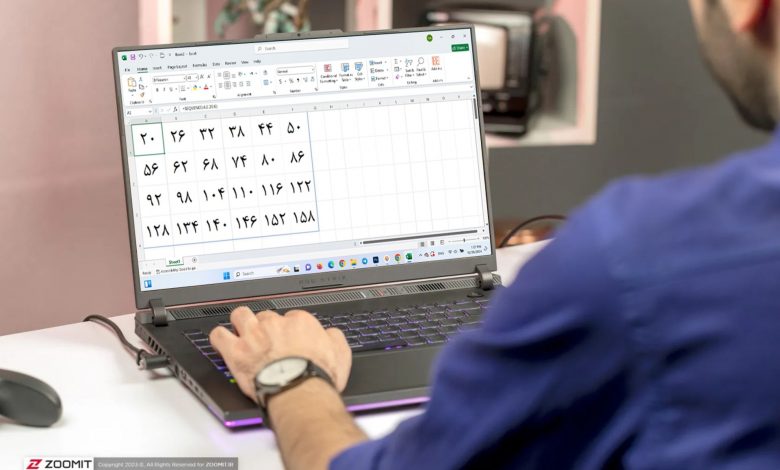 چگونه از تابع SEQUENCE در اکسل استفاده کنیم؟