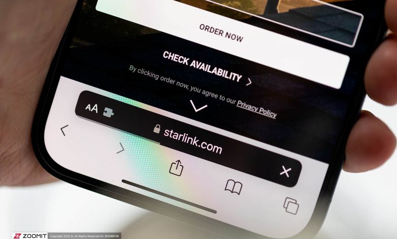 کاربران آمریکایی آیفون به اینترنت ماهواره‌ای Direct to Cell استارلینک دسترسی پیدا می‌کنند