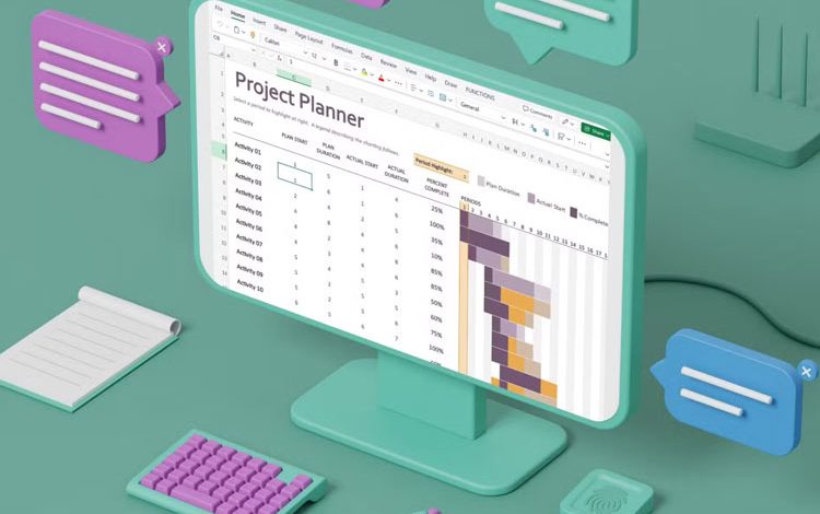 اکسل همچنان بهترین ابزار مدیریت پروژه است