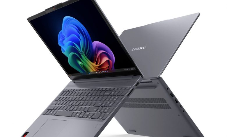 لپ‌تاپ IdeaPad Slim 3x با تراشه اسنپدراگون ایکس، نمایشگر OLED و برچسب قیمتی اقتصادی معرفی شد