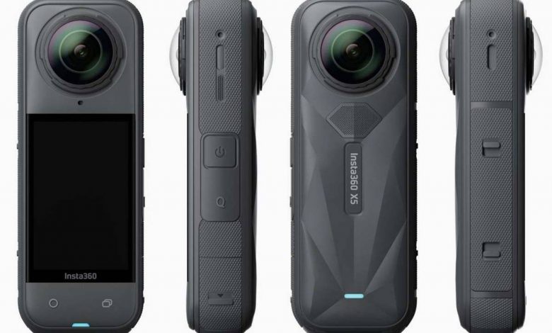 شرکت Insta360 از دوربین X5 با قابلیت تعویض لنز و مقاومت بالا در برابر آب رونمایی کرد