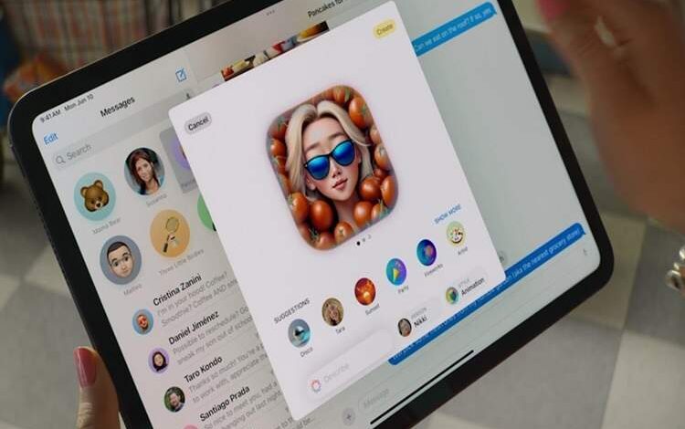 اپل با کمک چت‌جی‌پی‌تی، «Image Playground»  را دوباره زنده می‌کند!