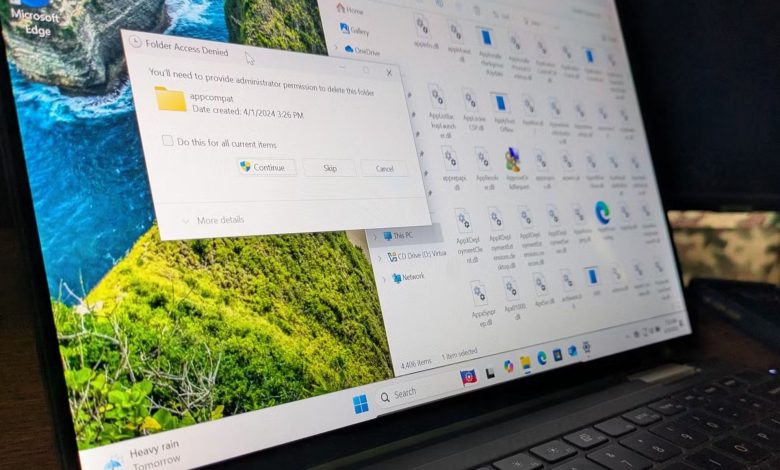 با حذف پوشه system32 ویندوز چه اتفاقی میافتد؟ نتیجه را ببینید