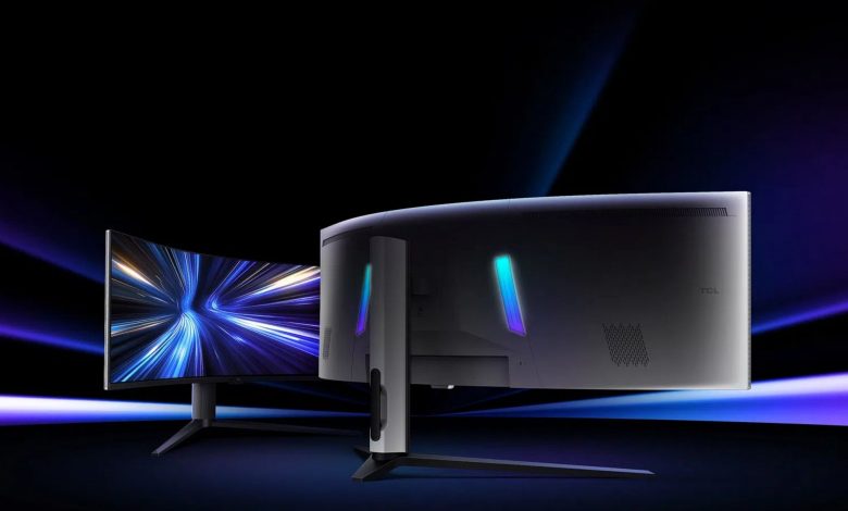 مانیتور خمیده جدید TCL پنل ۵۷ اینچ ۱۲۰ هرتز دارد