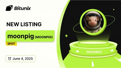 میم‌کوین وایرال سولانا با نام Moonpig در صرافی بیت یونیکس لیست شد