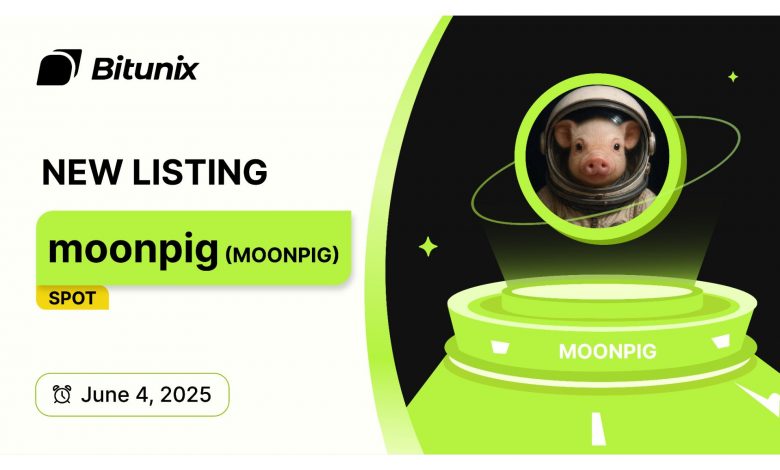 میمکوین وایرال سولانا با نام Moonpig در صرافی بیت یونیکس لیست شد