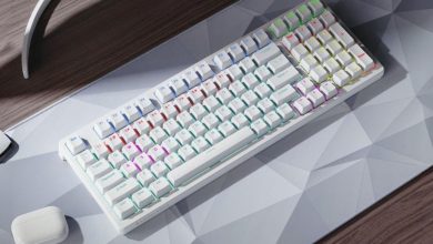 کیبورد مکانیکی جدید لنوو نورپردازی RGB و طراحی جذاب دارد