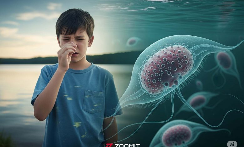 آبتنی مرگبار تابستانی؛ کودک ۱۲ ساله آمریکایی پس از شنا در دریاچه قربانی آمیب مغزخوار شد