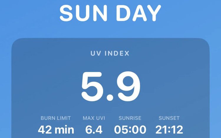 اپلیکیشن Sun Day؛ ردیابی اشعه فرابنفش و ویتامین D با فناوری جک دورسی