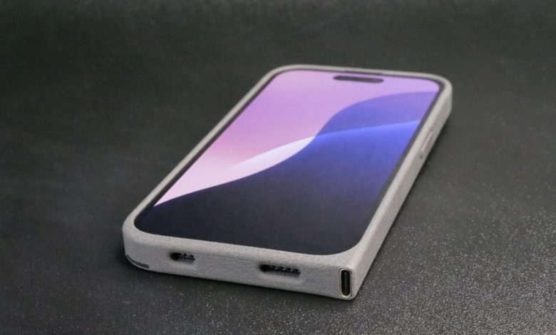 این قاب عجیب برای آیفون، پورت قدیمی لایتنینگ را به USB-C تبدیل می‌کند