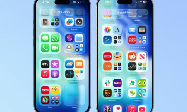 جنجال طراحی شیشهای iOS 26؛ تمام تغییرات نسخه جدید را ببینید
