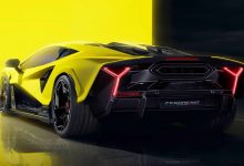خودرویی با الهام از جت‌های جنگنده؛ اولین ویدیو واقعی از لامبورگینی فنومنو