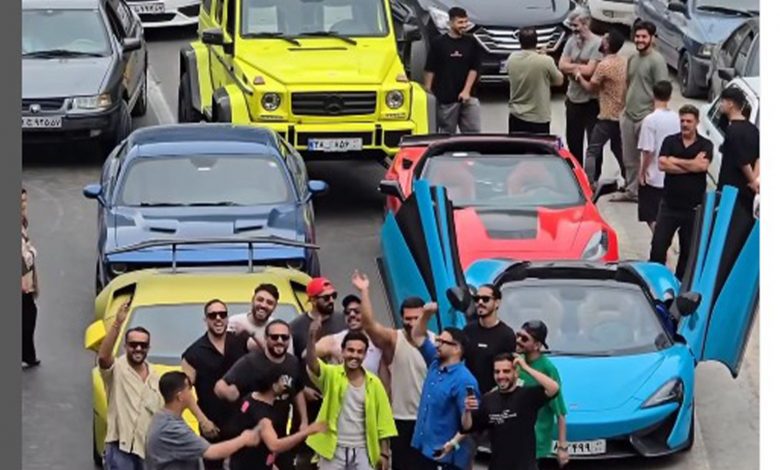 صفحه اینستاگرام منتشرکننده ویدیو خودروهای لوکس مسدود شد