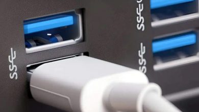 رنگ آبی پورت USB به چه معناست؟